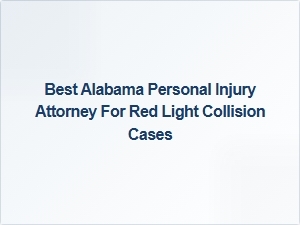 Top Alabama Attorney for Red Light Collision Cases