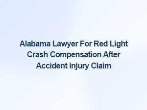 Seeking Compensation After a Red Light Crash in Alabama?