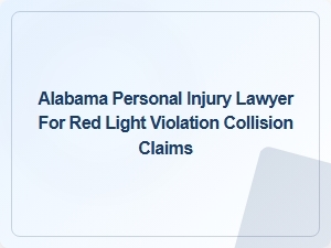 Seeking Compensation After a Red Light Crash in Alabama